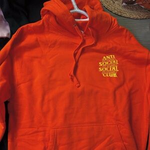 Anti Social Social Club Orange Hoodie